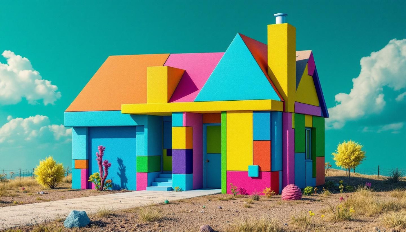 Wie verwandelt man ein Hausfoto in ein einzigartiges Kunstwerk?